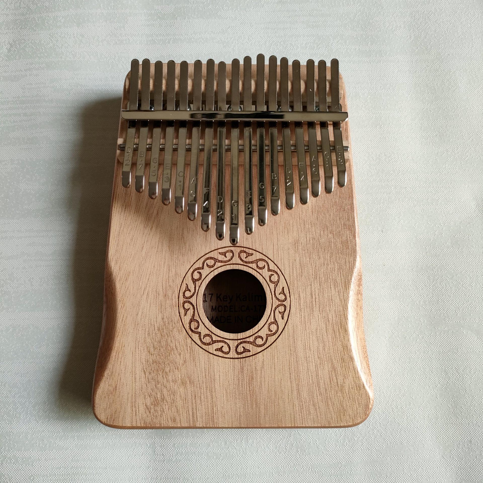 Thumb Piano Kalimba with Stickers - 17 & 21 Notes Finger Piano