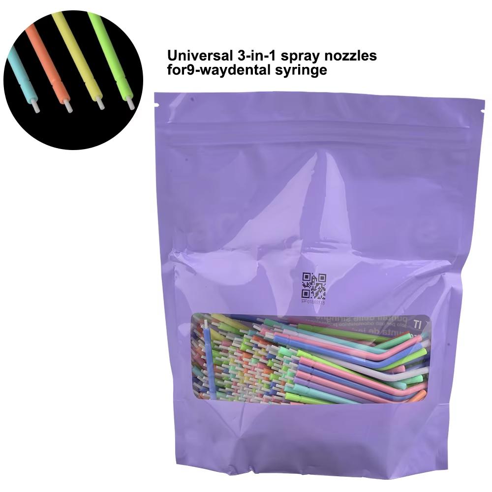 

Durable And Safe 250 Pcs Disposable Nozzles Tips For Dental Triple Air Water Syringe 3 Way Syringe For Dental Unit Chair