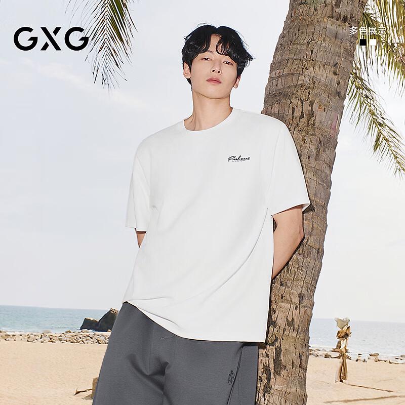 GXG Men s Textured Round Neck Short Sleeve T-Shirt XXL