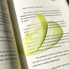 Marque-page en acrylique en forme de fruit Pomme Raisin Simulation Marque-page de lecture transparent Papeterie d'apprentissage Jouet pour enfants Cadeau
