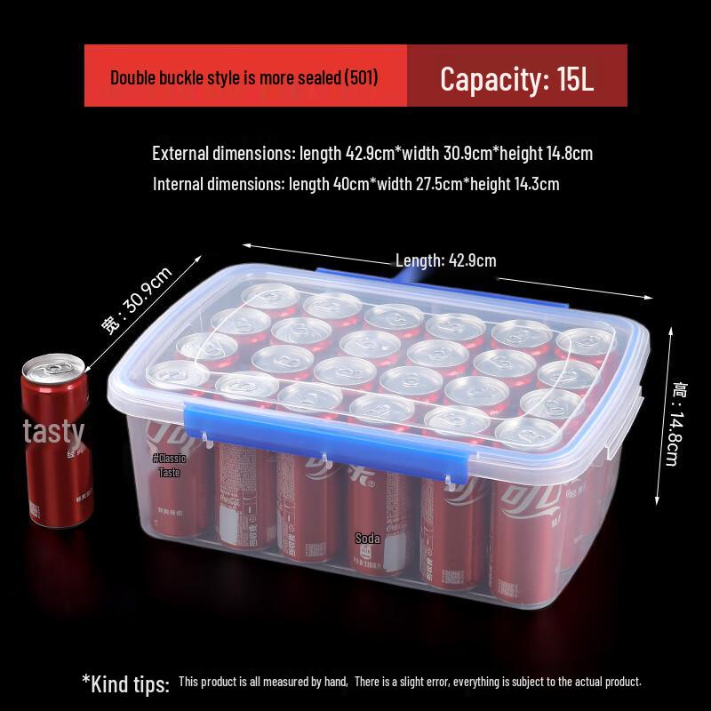 LionXplore Refrigerator Food Storage Container (2-Pack)