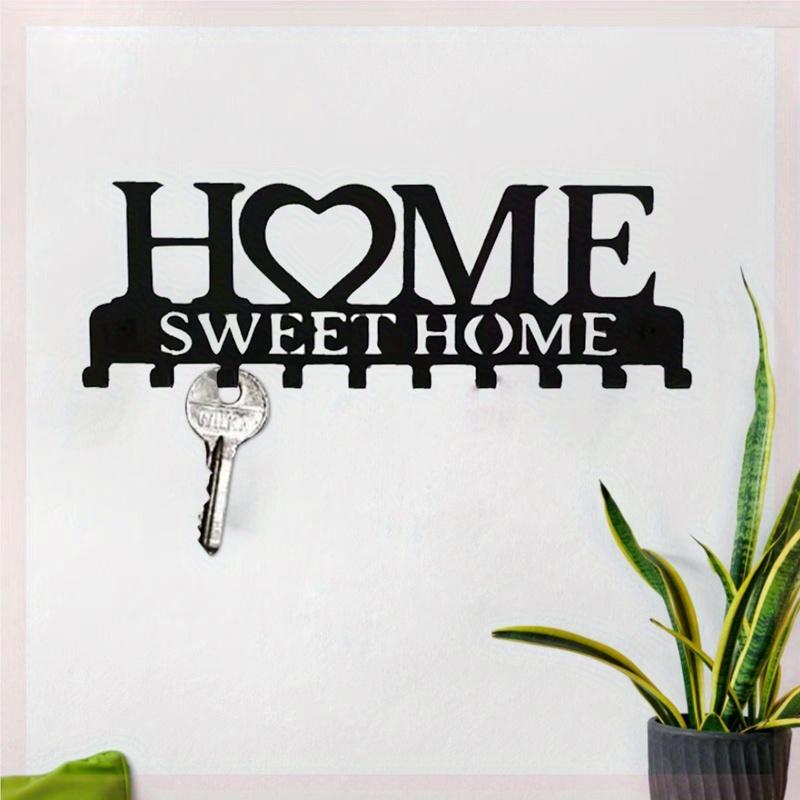 1pc Key Holder For Wall Mount Metal Hanger For Front Door, Kitchen Store House, Work, Car, Vehicle Keys Vintage Decor