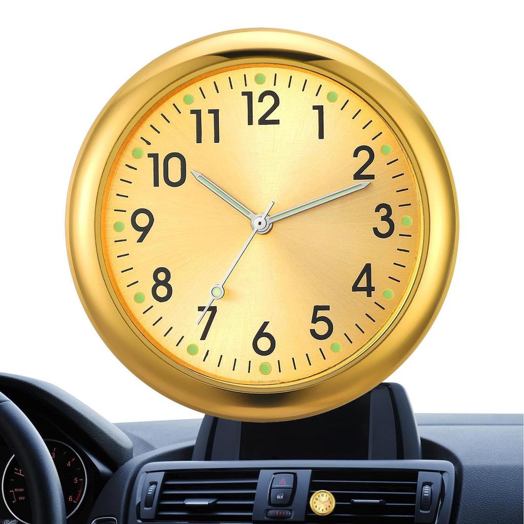 Moreeulsi 4x4 CM Car Dashboard Watch Car Watch Car Radio Control Analog Car Radio