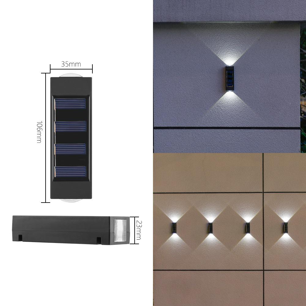 Solar Garden Landscape Wall Light for Outdoor Decoration Solar Wall Light