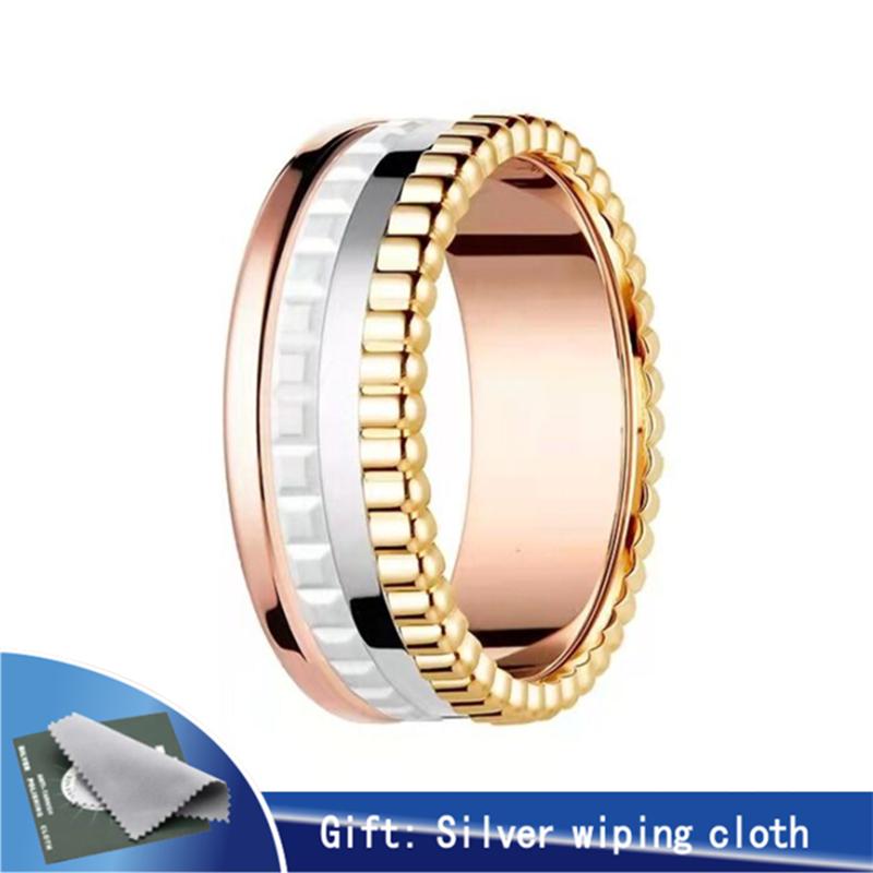 Prsten ze stříbra ryzosti S925, klasický luxusní prsten, módní otočný personalizovaný prsten pro páry, dárek k výročí