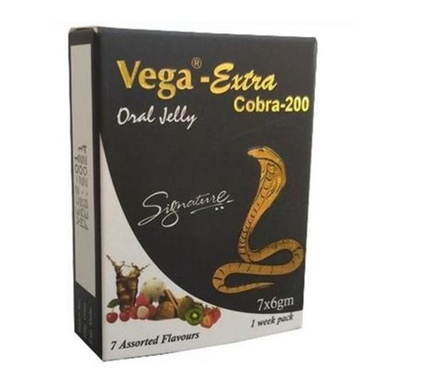 Cobra-200 Oral Jelly, 7 Bags