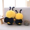 Kawaii Bee Plush Stuffed Animal Toys Soft Bumblebee Plush Toys Cute Honey Bee Pillow Girl Kids Playmate