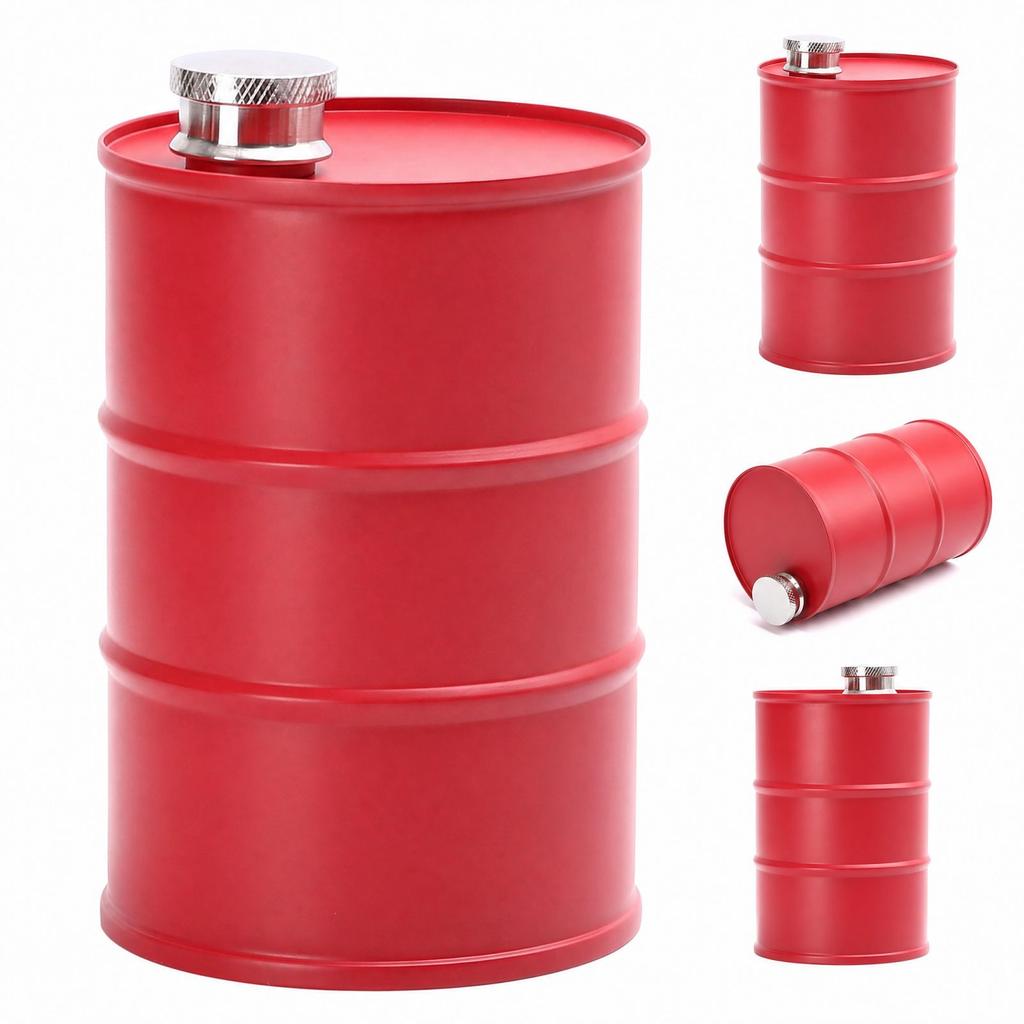Fiaschetta Portatile da Esterno in Acciaio Inossidabile 304, 750ml, per e Viaggio