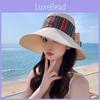Bohemian Style Floppy Hat With Breathable Cotton For Summer Outdoor Travel