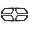 For Peugeot 3008 2011 - 2014 2015 Door Handle Frame Cover 4Pcs/set Door Handles Decoration Sticker Trim Car Interior Accessories