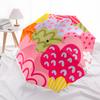 1pc Colorful Flowers Automatic Open/Close Umbrella, Umbrella with cartoon Design, Portable Compact Umbrella for Men & Women, Good Holiday Gi
