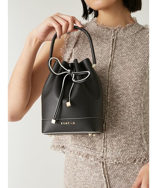 FRAY Ribbon Bag FWGB259304 Black I.D. Women's