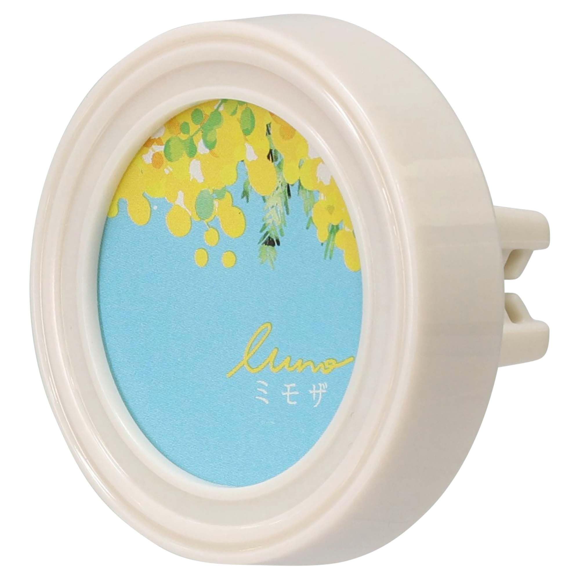 

Carmate H1812 LUNO for Cars, Mimosa, Soft Cuddling Mimosa Scent, Air Conditioner