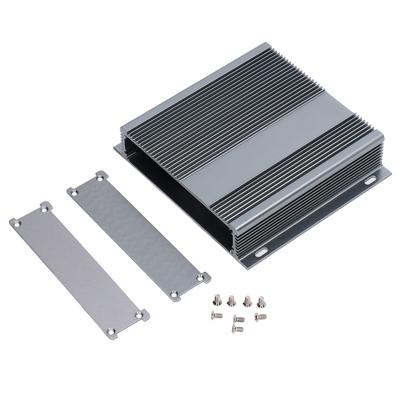 Aluminum Alloy Electric Box Project Junction Case Integrated Enclosure 31x143x130mm Matte Grey