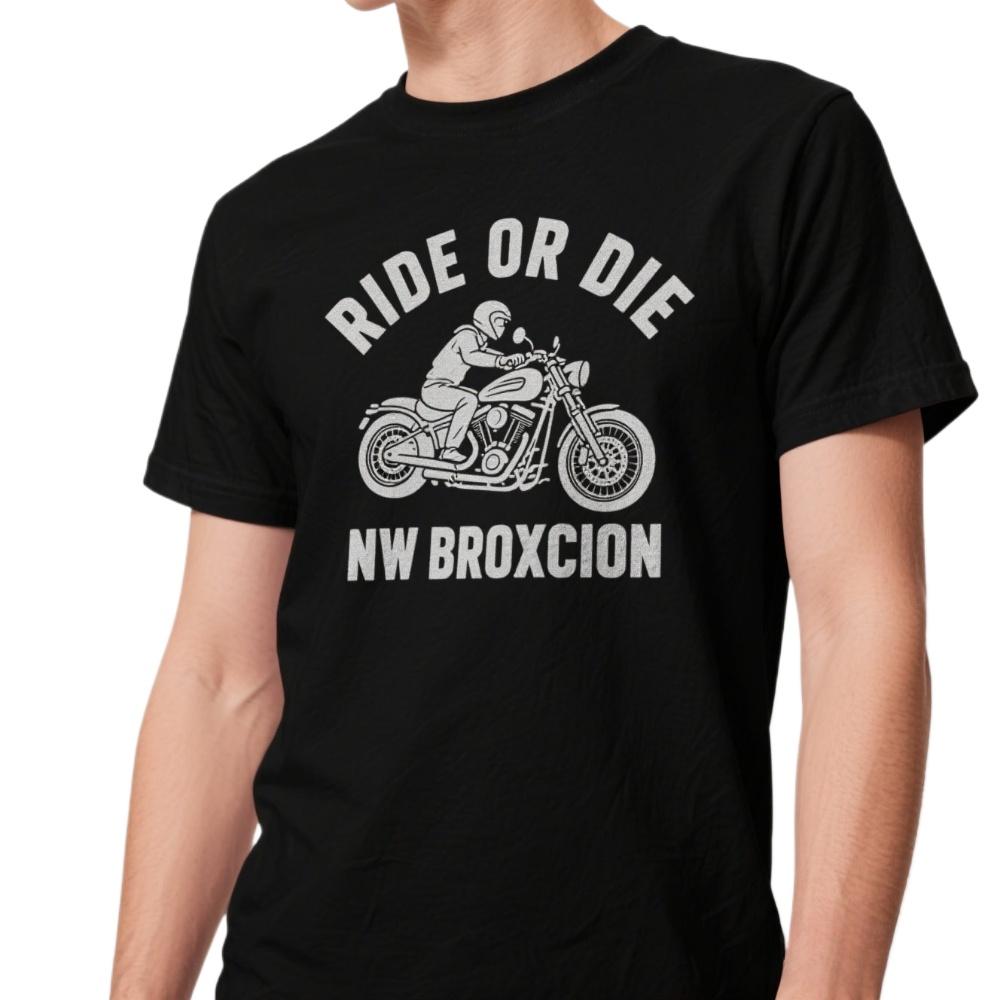 Ride or Die Custom NY Bronx Motobike Riding Motorcyclist TShirt 100 Cotton ONeck Short Sleeve Casual Mens Tshirt Size S3XL S