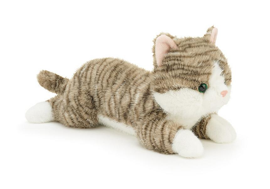 Huggable Realistic Cat Plush Toy - Perfect Sleep and Play Companion for Children, Great Girls' Birthday Gift