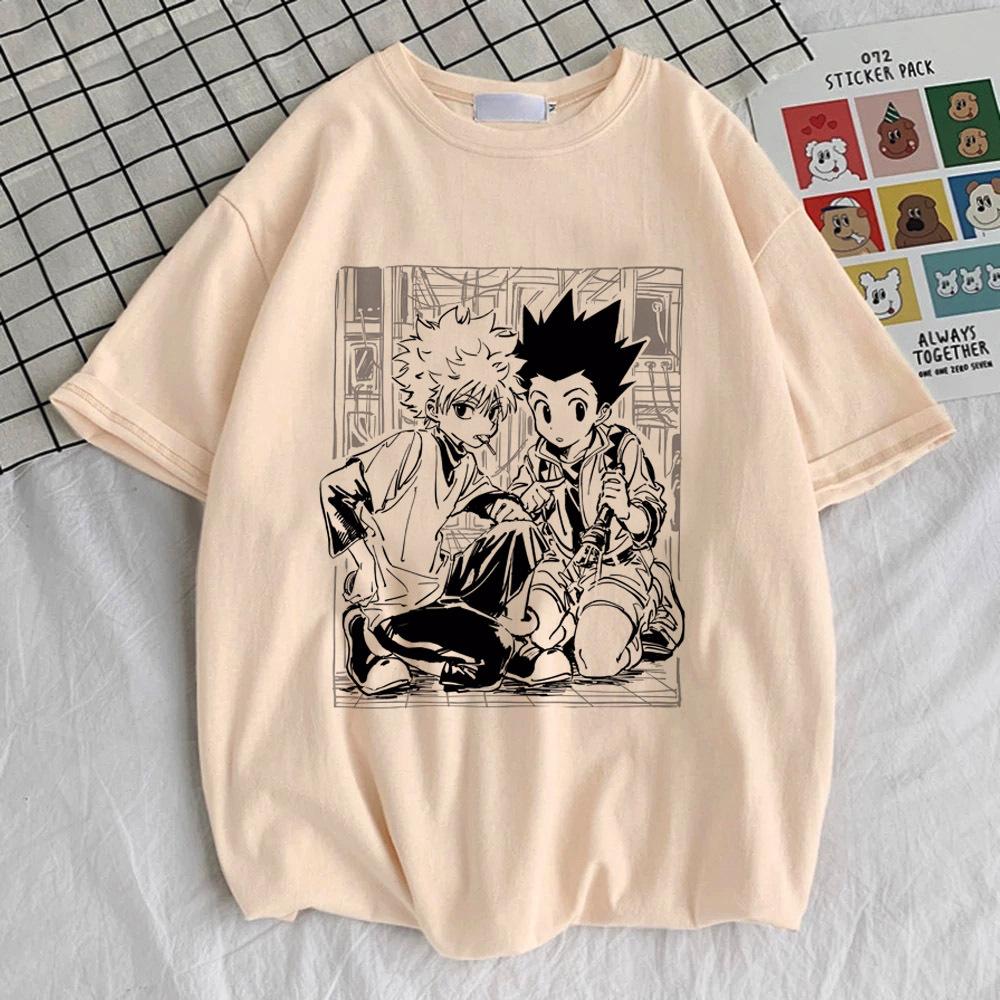 

Hunter x Hunter t-shirt women kawaii harajuku aesthetic anime Breathable Gothic t-shirt Comfortable aesthetic anime Grunge Punk S