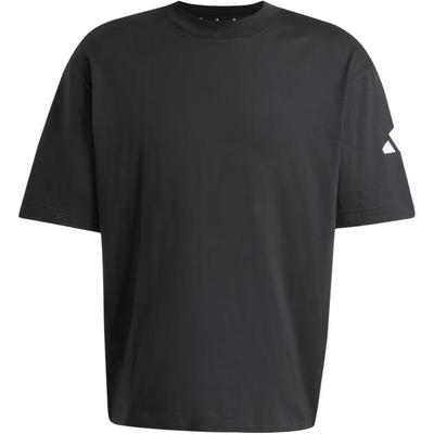 Essentials Loose Fit 3 Bar Logo Tee Men Tops Black JF3615