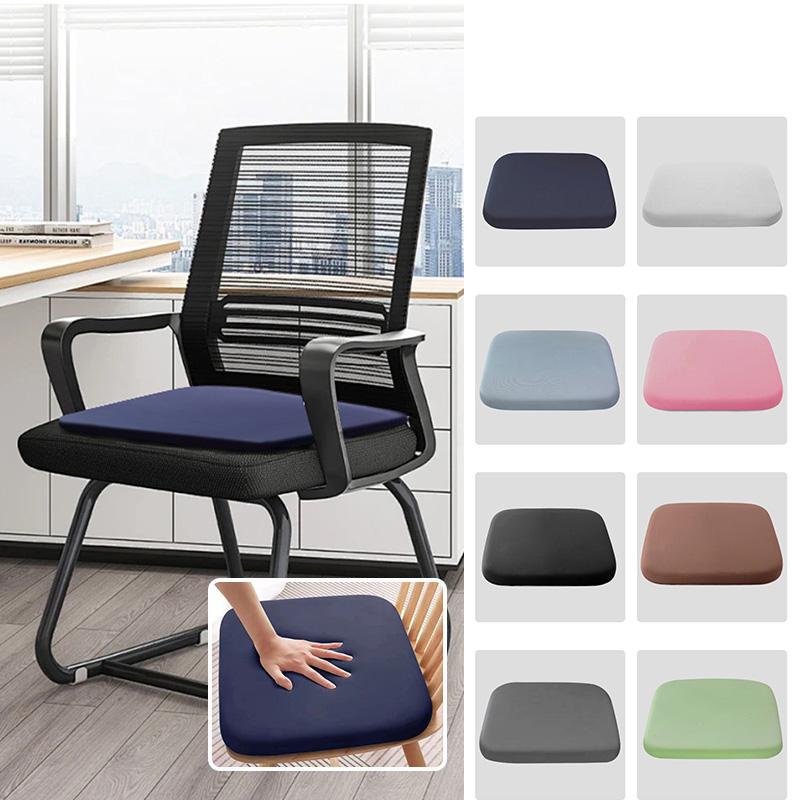 Practical Sponge Office Chair Cushion Resilient Removable Student Seat Cushion Non-slip Breathable Chair Cushion School