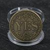Bronze Challenge Coins Collection Art Commemorative Coin Souvenir Collectible Coins Yes No