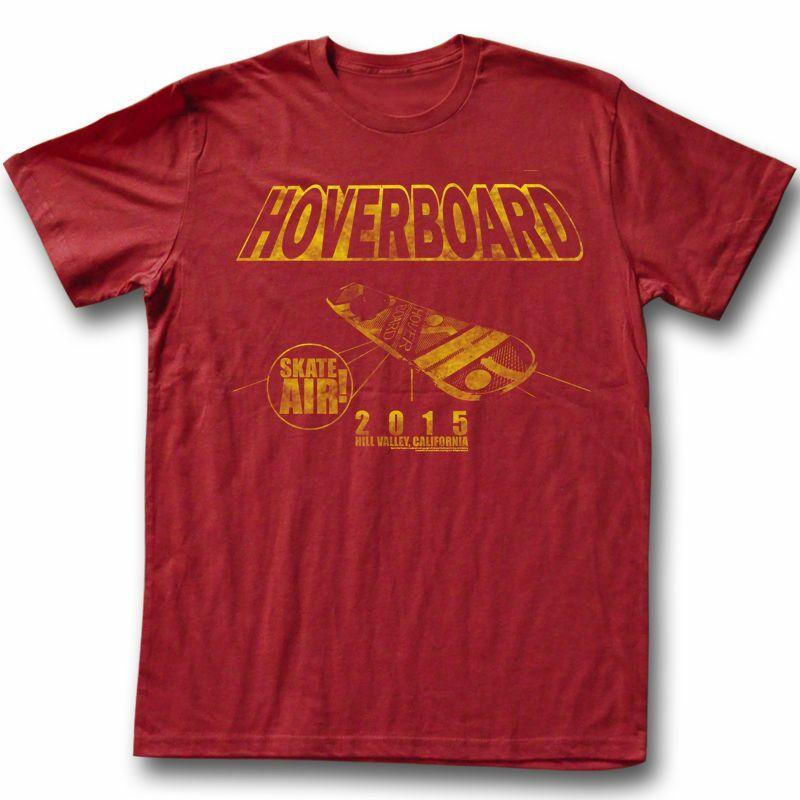 Back to the Future New Board Red Adult T-Shirt XXXXL