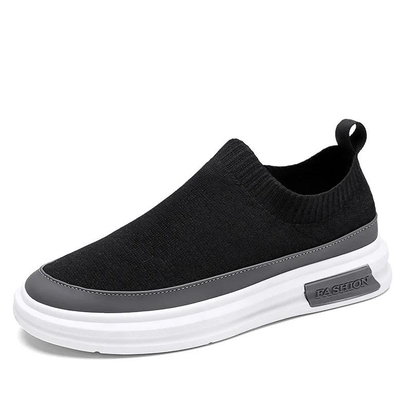 Fashion Men Shoes Classic Comfort Socks Shoes Mesh Breathable Casual Oes New Men's Sneakers Light Sport Running Shoe Soft Driving Shoes