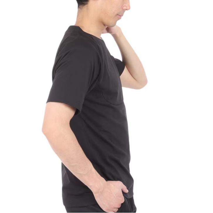 Puma Tech Pocket Tee Solid Color Casual Cut Design Round Neck Short Sleeve T-Shirt Men Tops Black 626155-01