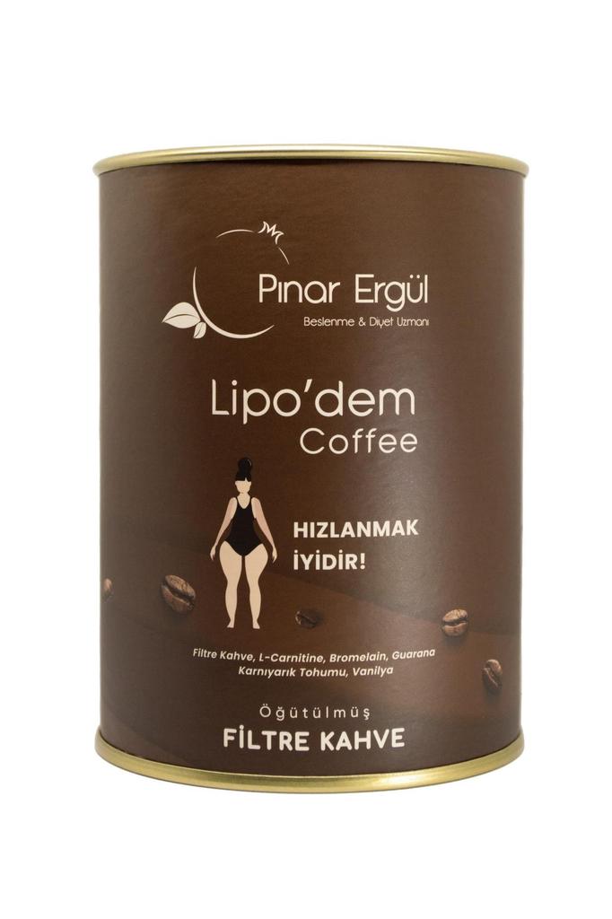 LIPO'DEM WELLNESS L-Carnitin, Vanille-Geschmack, Fit Form Filterkaffee