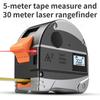 New Multifunctional Laser Rangefinder, Digital Electronic Ruler, Infrared Measurement, High-precision Steel Tape Measure Tool