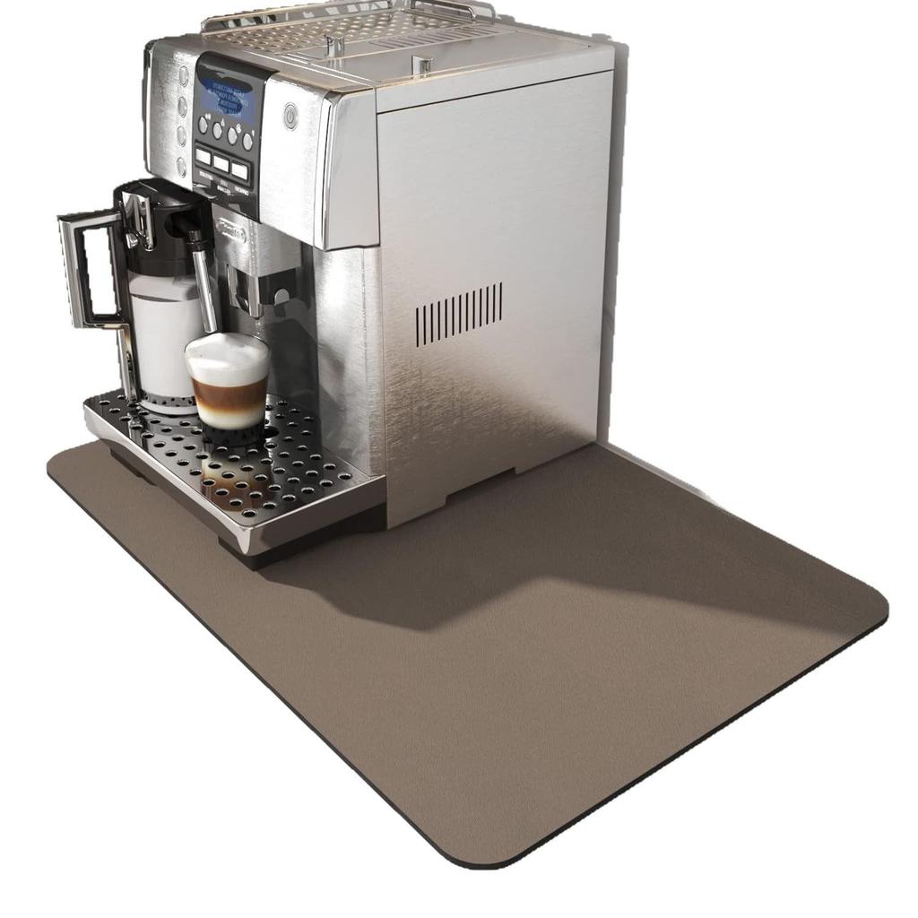 Minimalist Diatomaceous Earth Coffee Maker Mat: Heat-Resistant, Thickened, Waterproof, Stain-Resistant Kitchen and Table Drain Mat