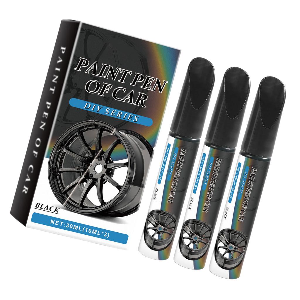 30ml Auto Radlack Reparaturstift Auto Rad Kratzerentferner Stift Schwarze Felgen Ausbesserungsstift Auto Kratzer Reparaturstift