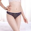 Low-Middle Waist Ladies Thong Panties, Non-marking Comfortable Breathable Women's T Pants Lace Sexy Women's Panties