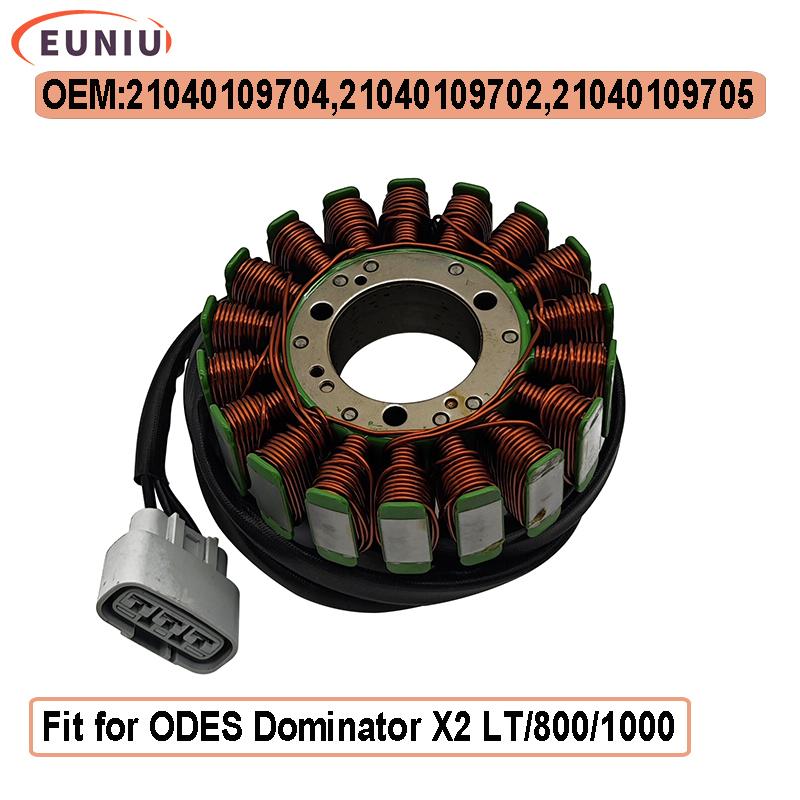 Magneto Generator Stator Coil for ODES Dominator X2 LT/800/1000 21040109705 21040109704 21040109702