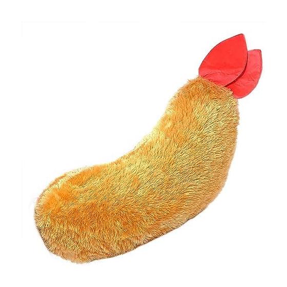 Very Large Fried Shrimp BIG Plush Toy Approx. 78cm Fluffy Extra Large Impressive Impact (Fried Shrimp)