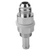 Innovative 6AN Male Flare Bulkhead To 5/16 Inch Hose Barb Adapter Fitting Aluminum Flare Connector Fluid Designed For Car SUV
