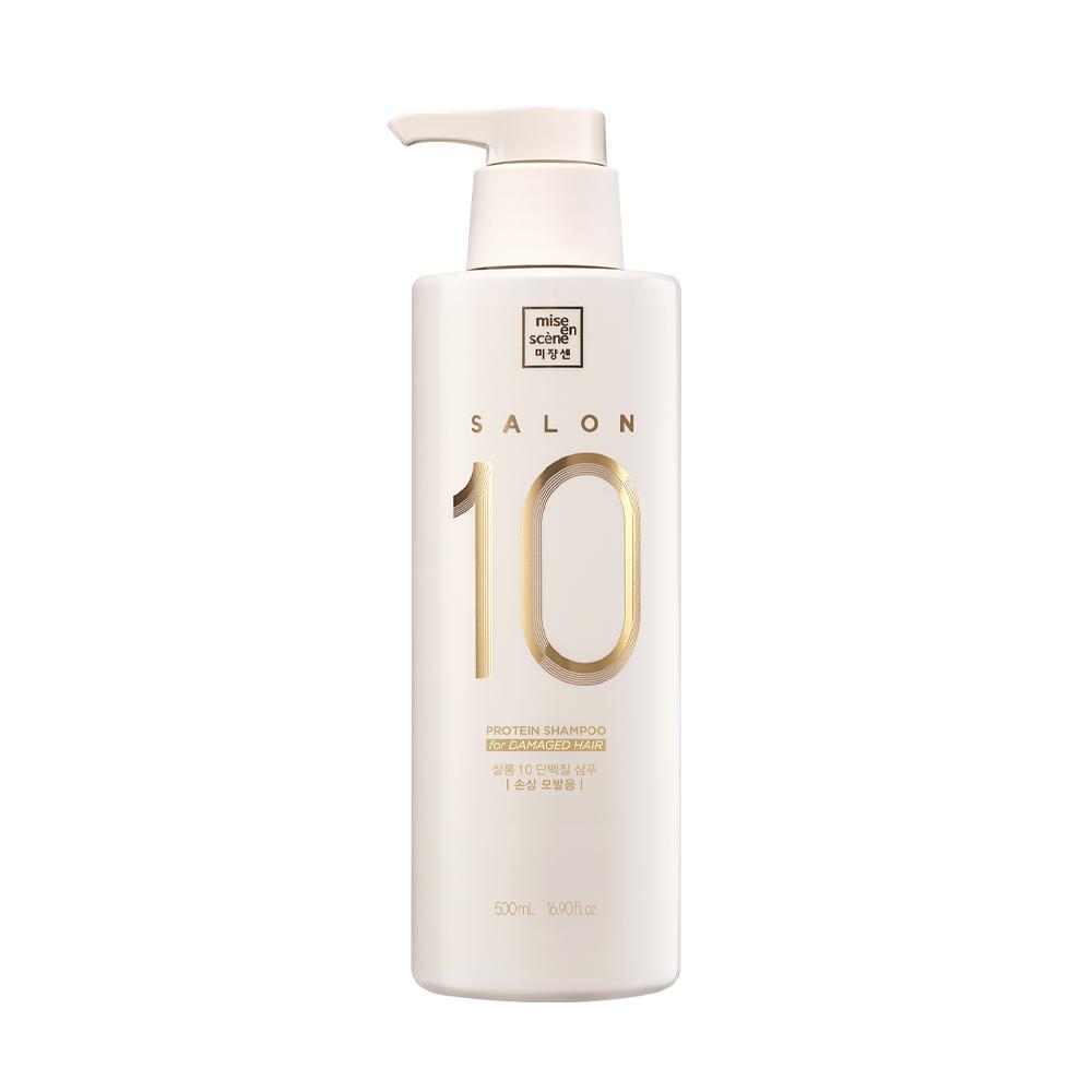 Mise-en-scène Salon 10 Proteinový šampon pro poškozené vlasy 500ml/990ml
