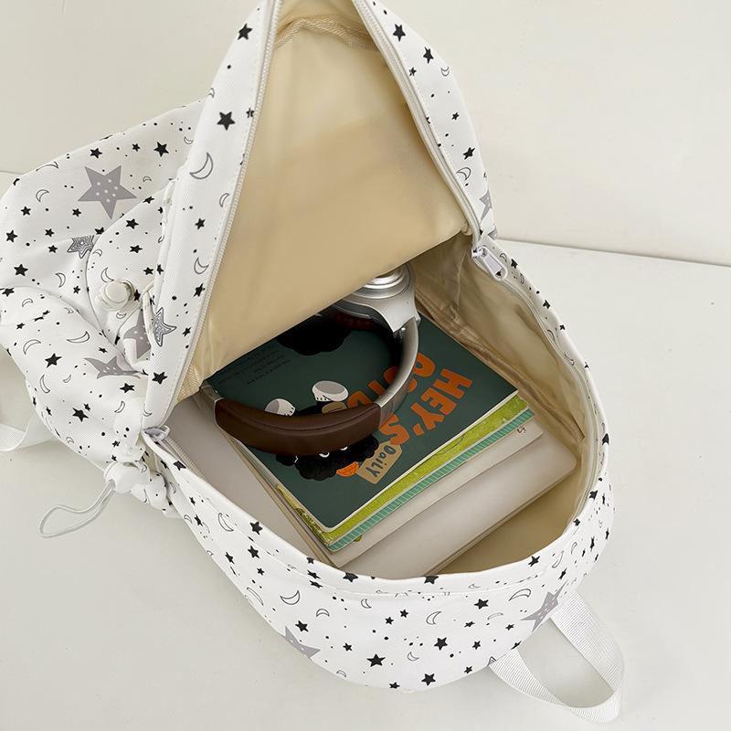 Schoolbag Starry sky clear feeling milk blue middle and high school students backpack Korean in sweet vitality girl travel shoulder