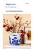 Blue and White Porcelain Antique Vase: Chinese Ornamental Jar for Home or Study Display