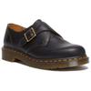 Dr. Martens Leather Comfortable Buckle Low-Top Casual Shoes Unisex Casual Shoes Black 31477001