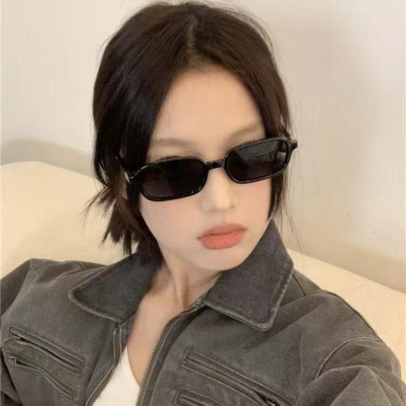 Sexy Small Rectangle Sunglasses  Women Vintage Brand Designer Leopard Sun Glasses Men Shades Female Eyewear UV400