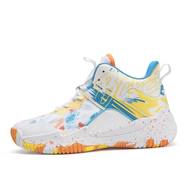 Fashion Men Basketball Shoes Field Non-slip Original Training High-Quality Basketball Boots Priginal Women Breathable Tennis Sneakers