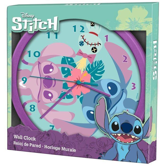 Horloge - KIDS LICENSING - Disney Stitch - Décoration murale - Intérieur - Mixte
