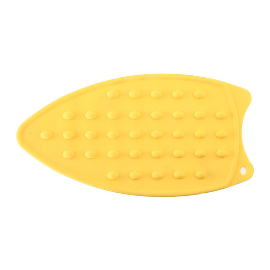 Iron Pad Portable Silicone Iron Rest Pad Placemat for Ironing Board Heat Resistant Iron Mat Dotted Table Mat Table Decoration