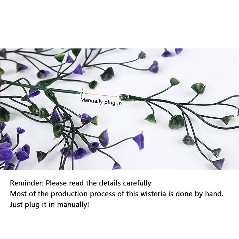 73/110cm Artificial Plant Rattan Golden Bell Willow Shooting Wedding Home Bar Wall Hanging Decoration Flower Plastic Flower