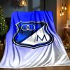 Blue Shield Emblem Millo-narios Blanket Lightweight Ideal Bedding Blanket Perfect for Travel, Living Rooms, Offices, Sofas, Fan Christmas gift