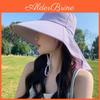 Cap Sunscreen Shawl Ponytail Travel Fisherman Hat Wide Brim Sun Hat With Neck Flap Outdoor Uv Anti Neck Protection Sun Visors