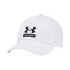 Under Armour Branded Hat 'White Black' Men's 1369783-100