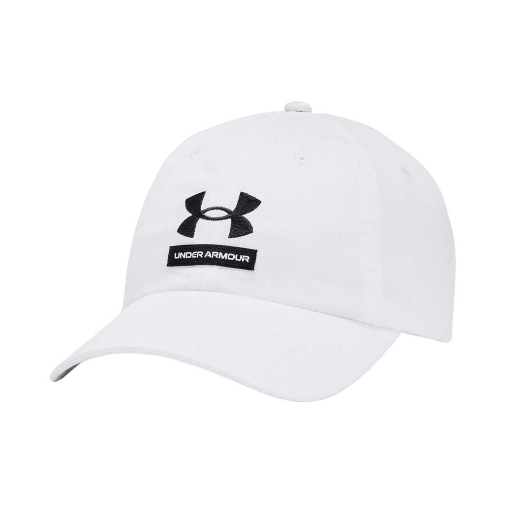Under Armour Branded Hat 'White Black' Men's 1369783-100