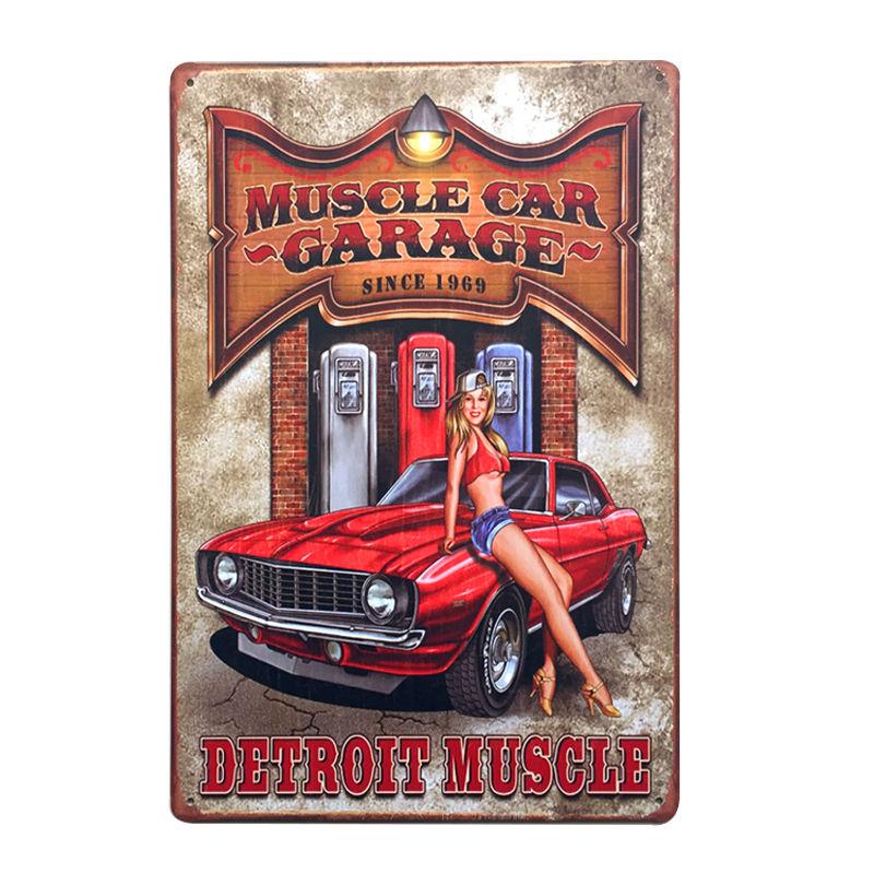 Motorcycle Metal Tin Signs for Home Decor, Wall Plaque, Art Poster, Painting, Bar, Club, Pub, A132, 20x30cm