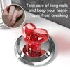 Diamond Heart Toilet Press Button Handle Water Tank Button Bathroom Decor Accessories